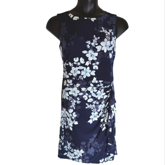 Pretty Chaps Floral Dress EUC 💙 - Picture 1 of 12